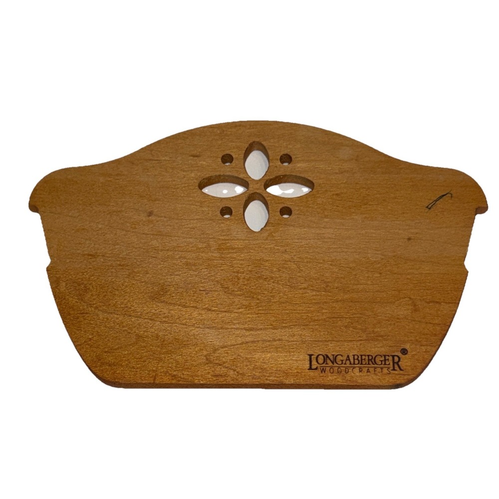 Longaberger Woodcrafts Bread Basket Divider 7.5" Wide 5" Tall‎ Wooden